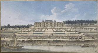 Vue du château de Ménars (Alexis Nicolas Pérignon the...) - Muzeo.com