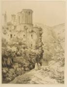 Vue du temple de la sibylle à Tivoli (Lancelot-Théodore Turpin de...) - Muzeo.com