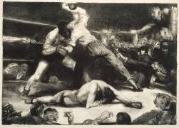 A Knock-Out (George Wesley Bellows) - Muzeo.com