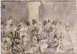 A Parisian Boulevard (Jean-Louis Forain) - Muzeo.com