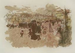 Avenue in the Bois de Boulogne (Pierre Bonnard) - Muzeo.com