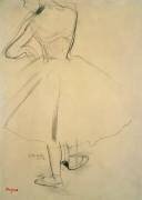 Ballet Dancer from Behind (Edgar Degas) - Muzeo.com