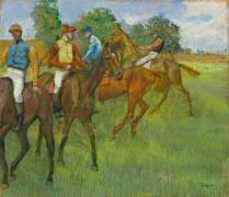 Before the Race (Edgar Degas) - Muzeo.com