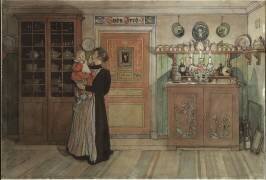 Between Christmas and New Year (Carl Larsson) - Muzeo.com