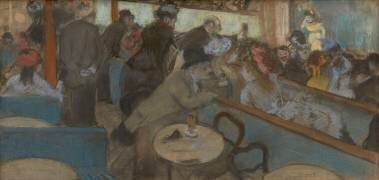 Café-Concert (The Spectators) (Edgar Degas) - Muzeo.com
