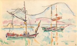 Carnet : La côte Nord de la Corse (Paul Signac) - Muzeo.com