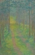 Chemin dans une forêt (François Garas) - Muzeo.com