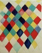 Colour Study with Diamonds (Wassily Kandinsky) - Muzeo.com