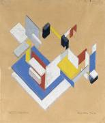 Construction in Space-Time II (Theo van Doesburg) - Muzeo.com