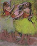 Dancers with Hair in Braids (Edgar Degas) - Muzeo.com