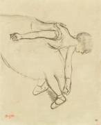 Danseuse en quatrième position (Edgar Degas) - Muzeo.com