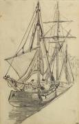 Deux barques de pêche (Claude Monet) - Muzeo.com