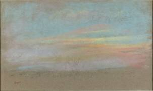 Etude de ciel (Edgar Degas) - Muzeo.com