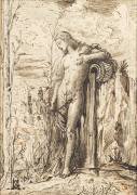 Etude pour les sources (Gustave Moreau) - Muzeo.com