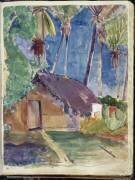 Fare sous les cocotiers (Paul Gauguin) - Muzeo.com