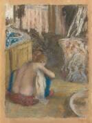 Femme nue, accroupie, de dos (Edgar Degas) - Muzeo.com