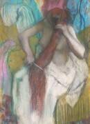 Femme se peignant ou La chevelure (Edgar Degas) - Muzeo.com