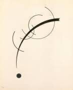 Free Curve to the Point - Accompanying Sound of Geometric Curves (Wassily Kandinsky) - Muzeo.com