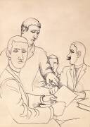 Friends (Roger de La Fresnaye) - Muzeo.com