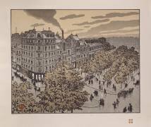 From boulevard of Clichy (Henri Rivière) - Muzeo.com