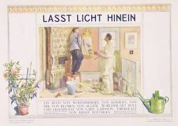 Frontispiece to 'Lasst Licht Hinin' (Carl Larsson) - Muzeo.com