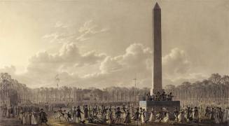 Games and Dances at the Tuileries (Louis-Pierre Baltard de la...) - Muzeo.com