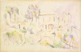 Group of Houses (Paul Cézanne) - Muzeo.com