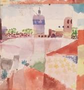 Hammamet with Its Mosque (Paul Klee) - Muzeo.com