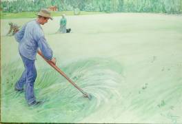 Harvesters (Carl Larsson) - Muzeo.com