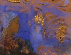 Head of a Woman (Odilon Redon) - Muzeo.com