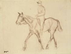 Horse and Jockey (Edgar Degas) - Muzeo.com