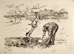 In the Orchard (Vincent van Gogh) - Muzeo.com