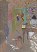 Interior at Saint-Jacut (Edouard Vuillard) - Muzeo.com