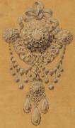 Jewellery brooch (Léon Rouvenat) - Muzeo.com