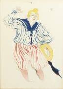 La chanteuse Bessie Wentworth (Henri de Toulouse-Lautrec) - Muzeo.com