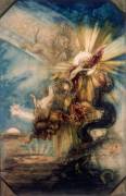 La chute de Phaéton, projet de plafond (Gustave Moreau) - Muzeo.com