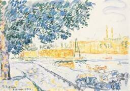 La Seine à Asnières (Paul Signac) - Muzeo.com