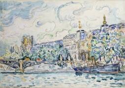 Le Palais du Louvre (Paul Signac) - Muzeo.com