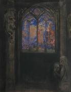 Le vitrail (Odilon Redon) - Muzeo.com