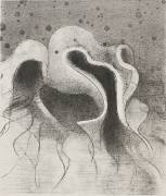 Les bêtes de la mer rondes comme des outres (Odilon Redon) - Muzeo.com
