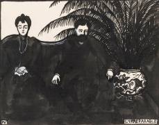 Les intimités : l'irréparable (Félix Vallotton) - Muzeo.com