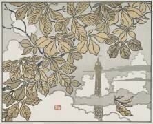 Les Trente-six vues de la Tour Eiffel : frontispice (Henri Rivière) - Muzeo.com