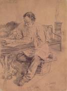 Lev Nikolaevich Tolstoy (Ilya Répine) - Muzeo.com