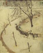 L’hiver sur le square Berlioz (Edouard Vuillard) - Muzeo.com