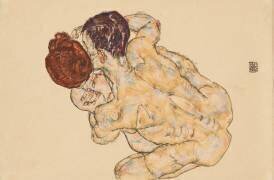Man and Woman (Egon Schiele) - Muzeo.com