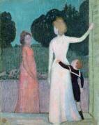 Miss Adrien Mithouard and her Son, Jacques (Maurice Denis) - Muzeo.com