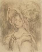 Mme Dieterle in a Hat (Auguste Renoir) - Muzeo.com