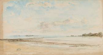 Note in Blue and Opal–Jersey (James Abbott McNeill Whistler) - Muzeo.com