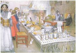 On Christmas Eve (Carl Larsson) - Muzeo.com