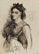 Portrait de Jeanne Duval (Charles Baudelaire) - Muzeo.com